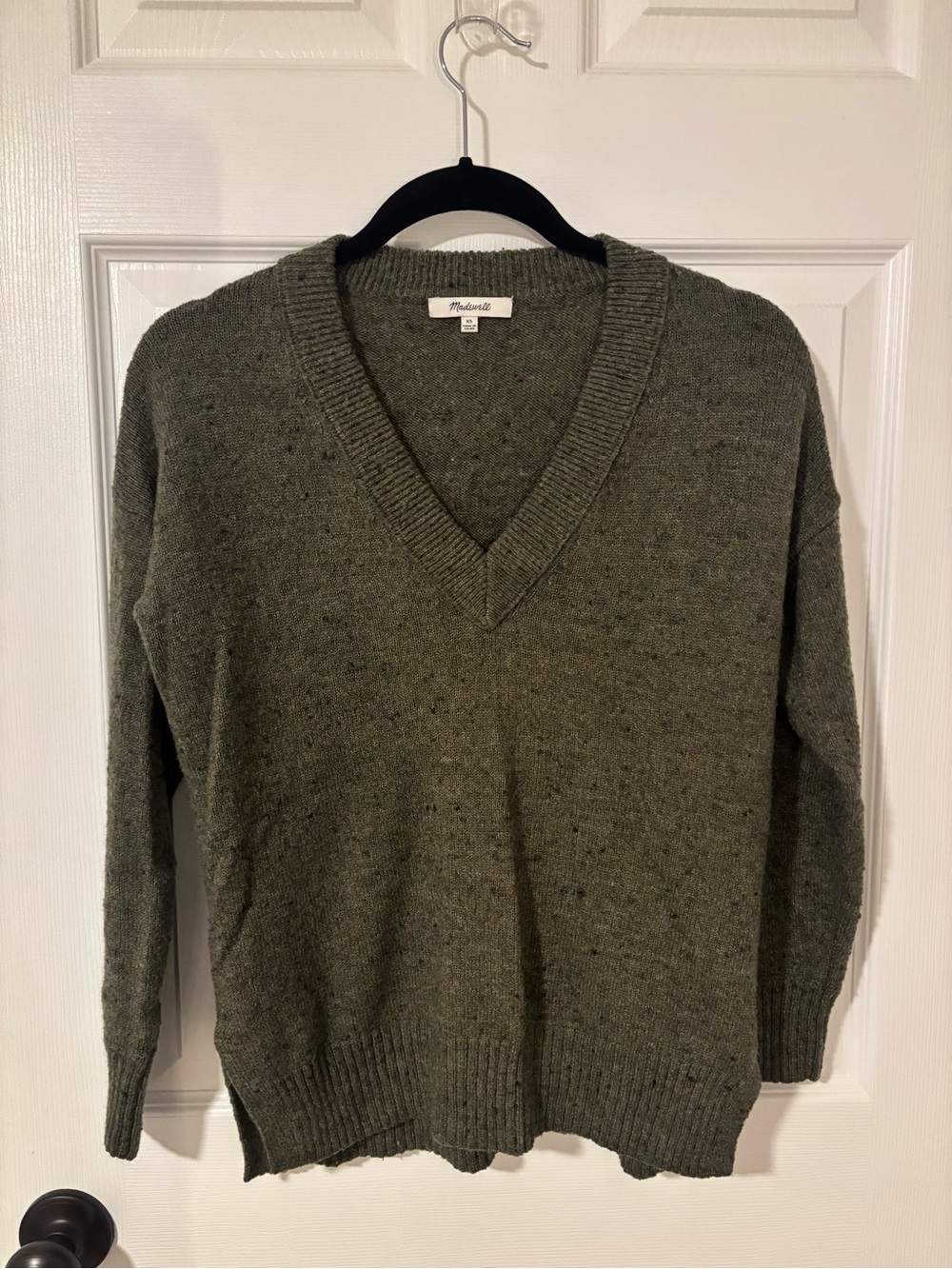 Heritage Old Money Women’s V-neck Sweater Madewell Brand Fair Isle